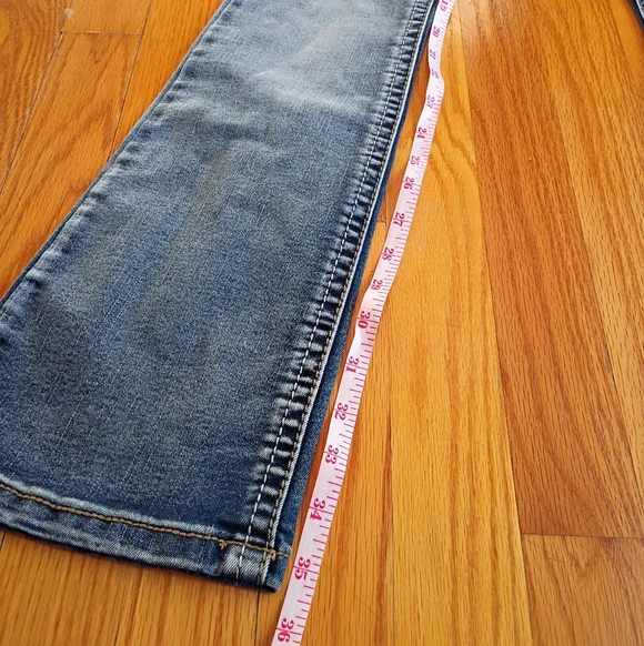 True Leech Mid-rise Bootcut Jeans Size 7/8 - Picture 5 of 11